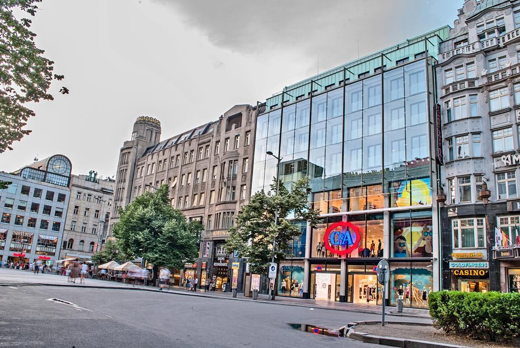 פראג Wenceslas Square Terraces מראה חיצוני תמונה